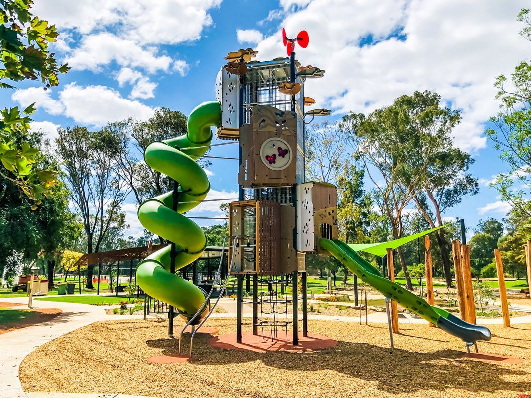 Thomson Hay Landscape Architecture Project - Swan Hill Riverside Adventure Playground