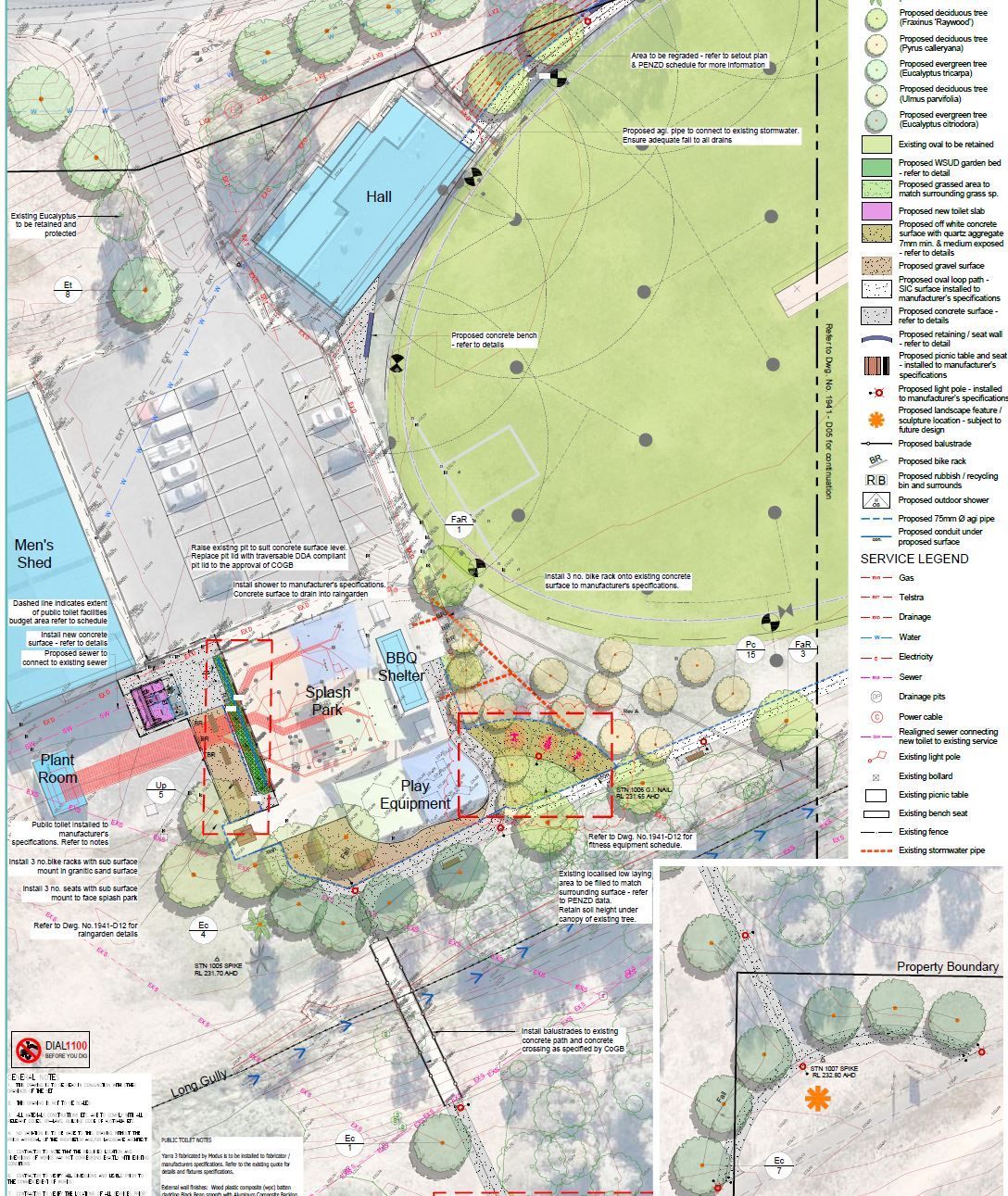 Thomson Hay Landscape Architects - Long Gully Recreation Reserve Bendigo