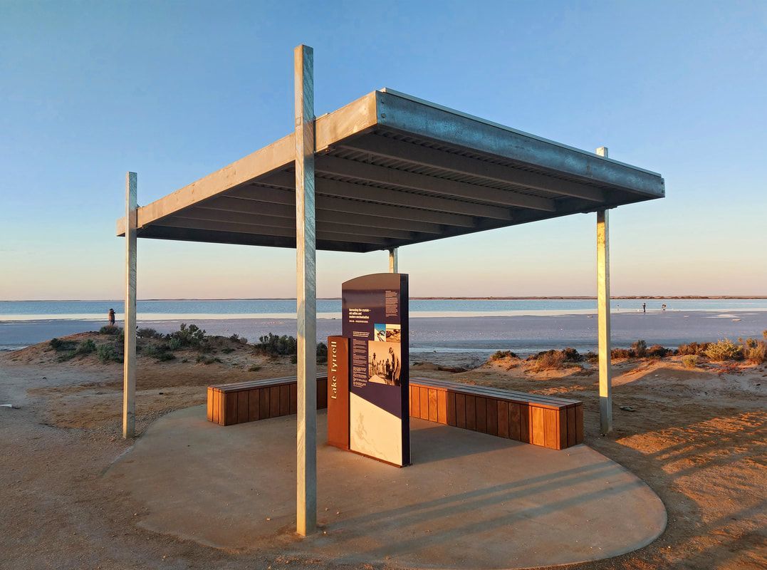 Thomson Hay Landscape Architects - Project, Lake Tyrrell Tourism Infrastructure Design