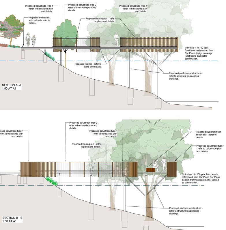 Thomson Hay Landscape Architects - Monash Drive Boardwalk & Viewing Platform Project