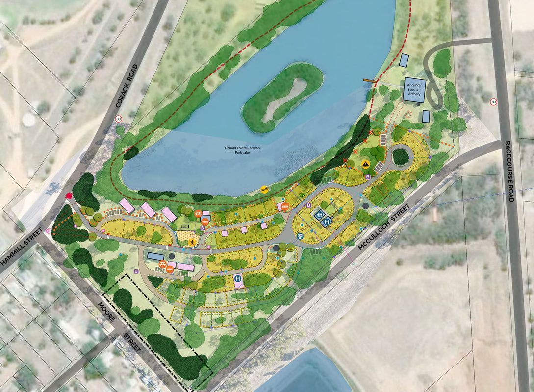 Thomson Hay Landscape Architects - Barmah Lakes Campgrounds