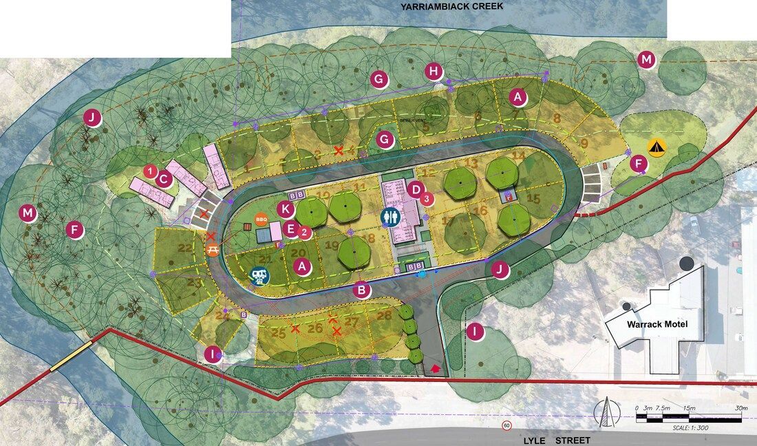 Thomson Hay Landscape Architects - Barmah Lakes Campgrounds