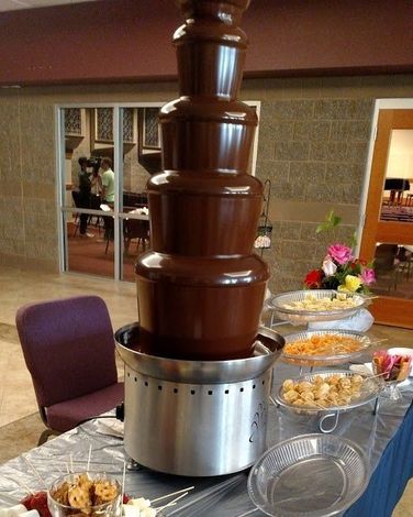 Chocolate Fountain — Chocolate Fountain With Fondue, Fruits and Marshmallow in Chehalis, WA