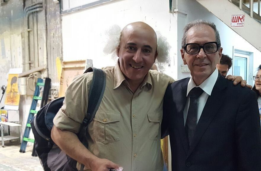  בתפקיד דוד בן גוריון ומנחם בגין