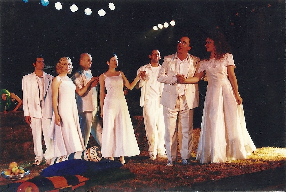  חלום ליל קיץ אוניברסיטת חיפה בהפקת סיום .הלימודים בבימוי עמית גזית עליו השלום 