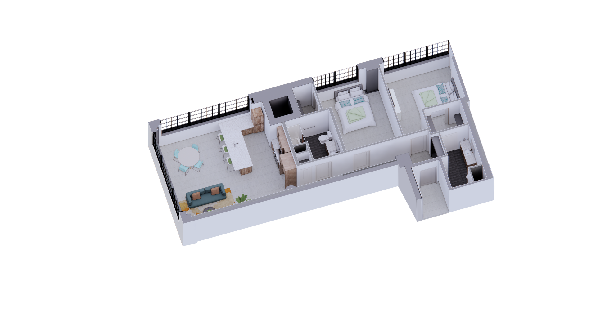 The Thunderbird floorplan