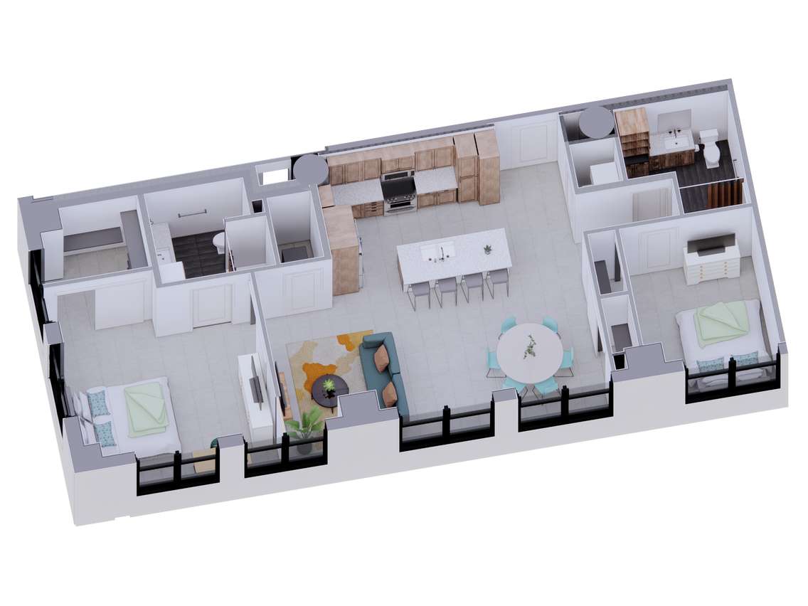 The Cougar floorplan