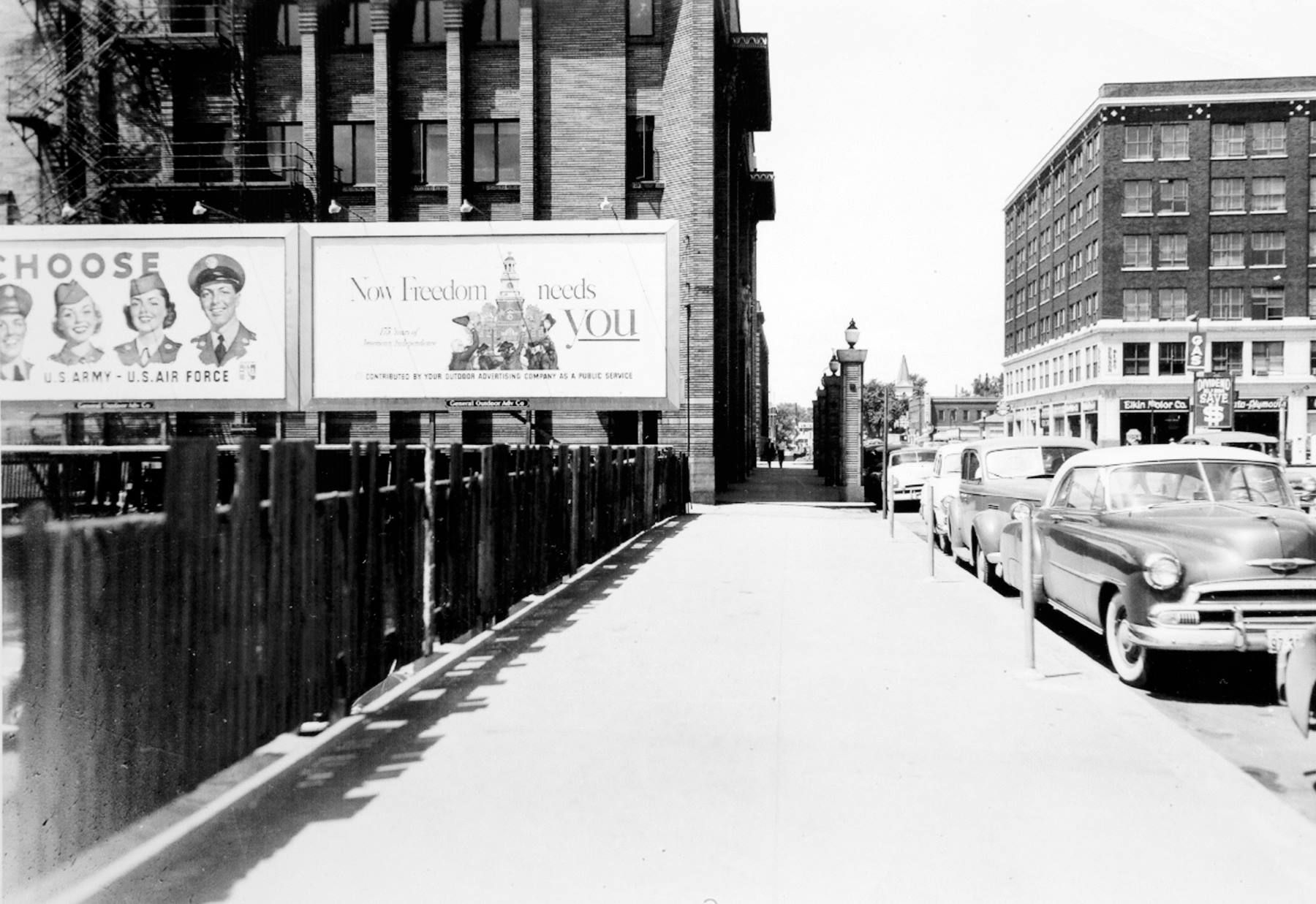 benson lofts building / street