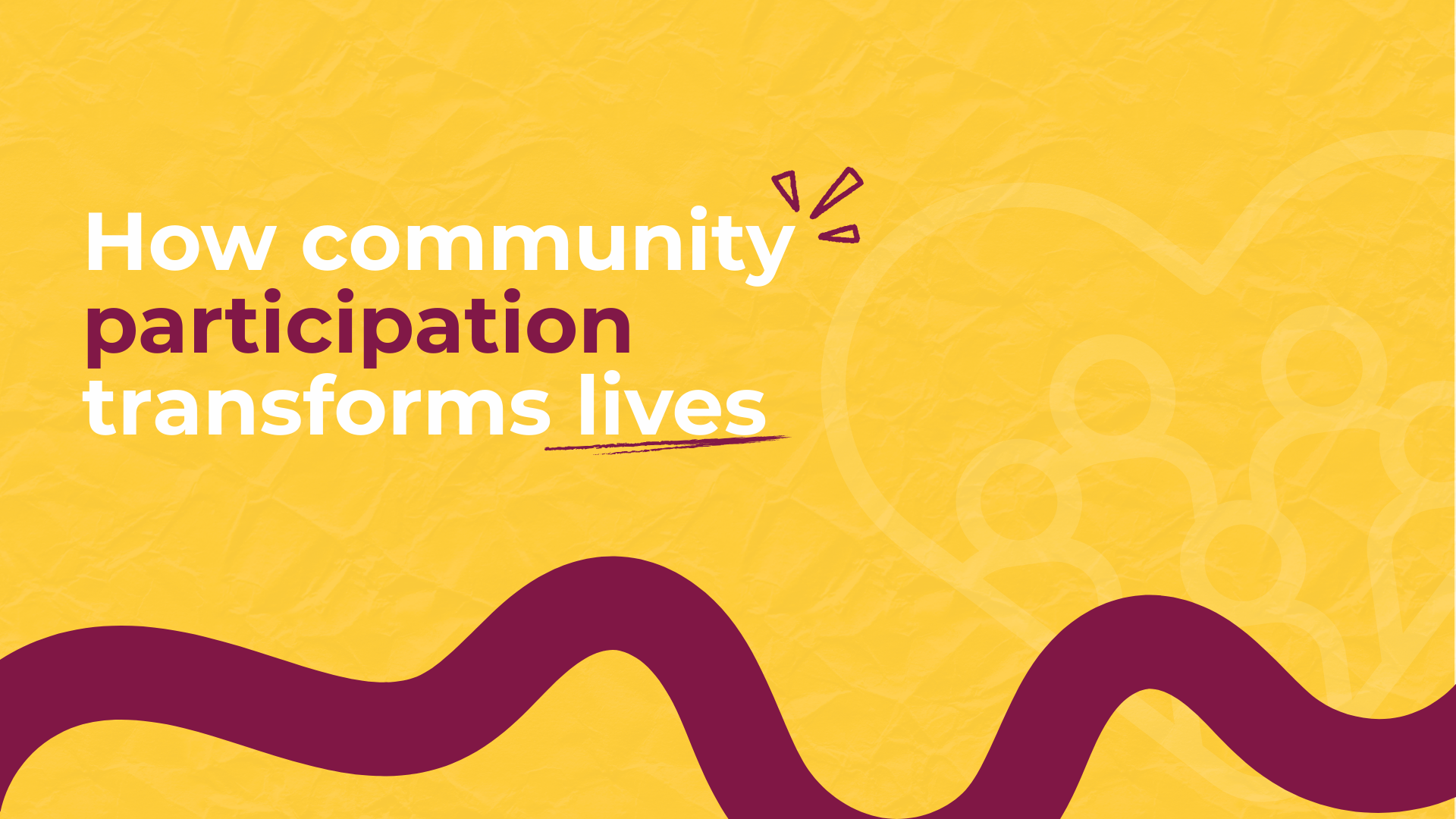Encouraging Social Inclusion Through Community Participation