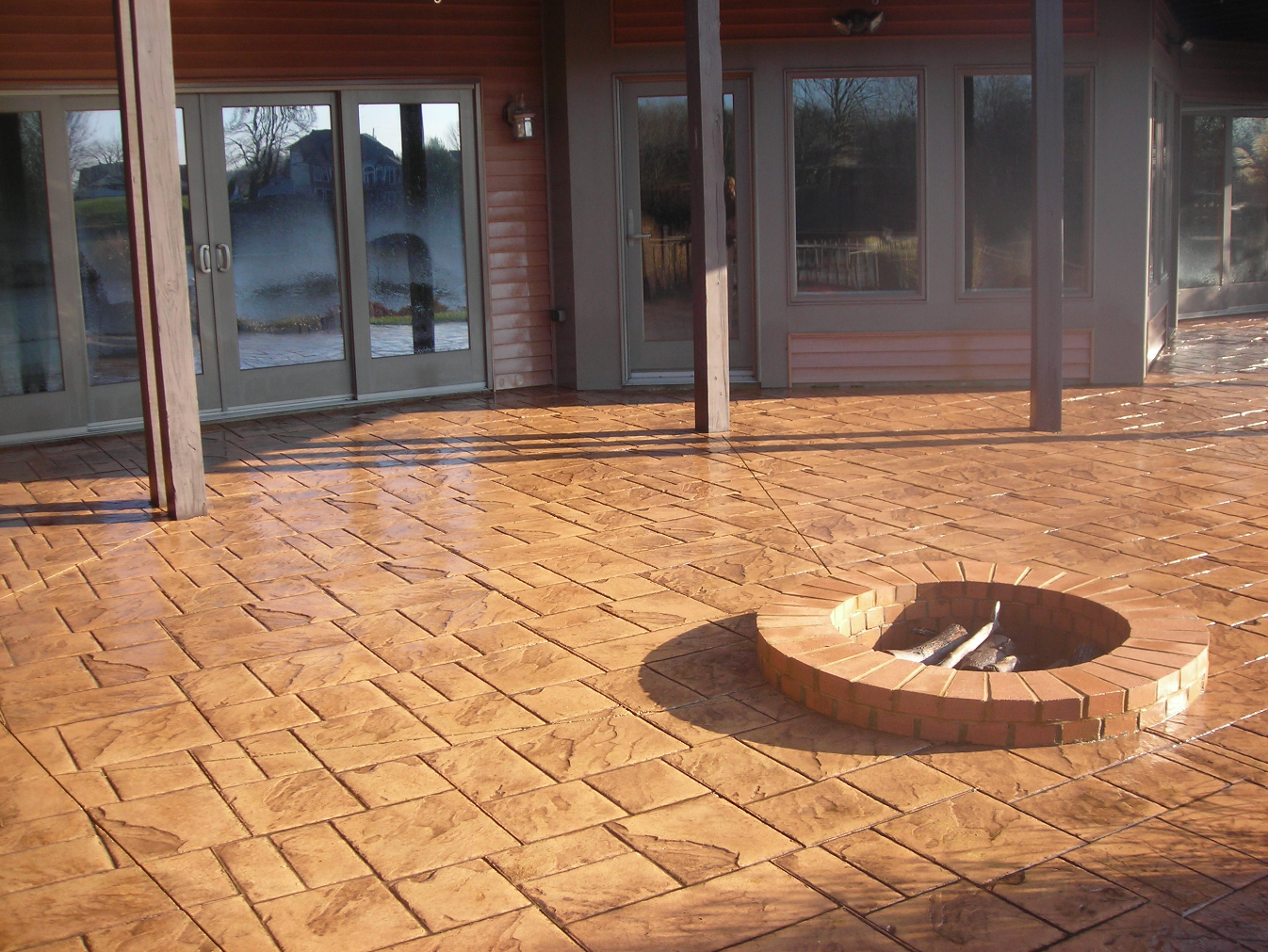 Stamped Concrete Patio