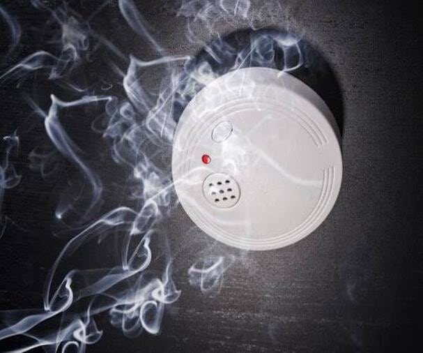 Smoke Alarm Detecting Smoke — Electrical Services in Cairns, QLD