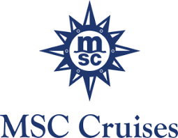 MSC Cruises logo: a blue compass rose surrounding the letters 
