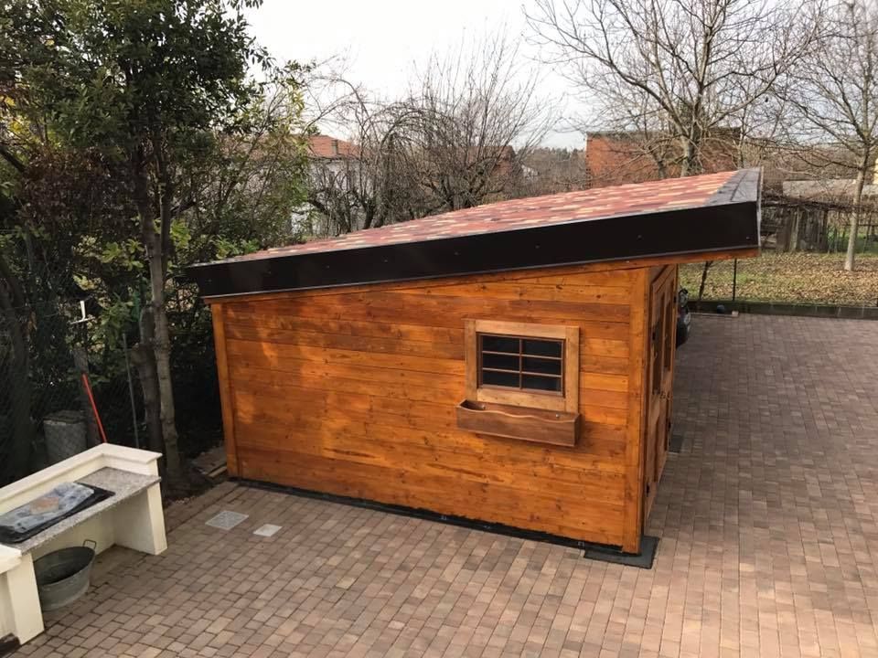 Casetta da giardino in legno