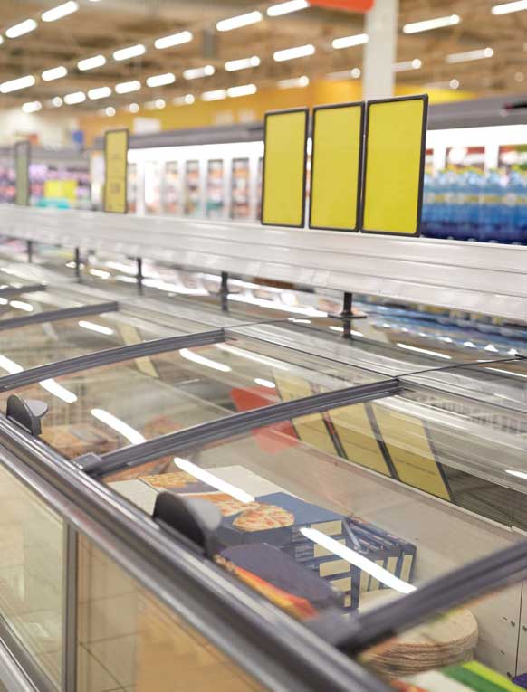 Closer look of supermarket refrigerator — About Us from Air Conditioning in Mackay, QLD