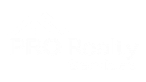 PRO Realty logo in white text.