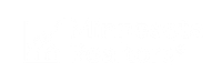 White logo with text.