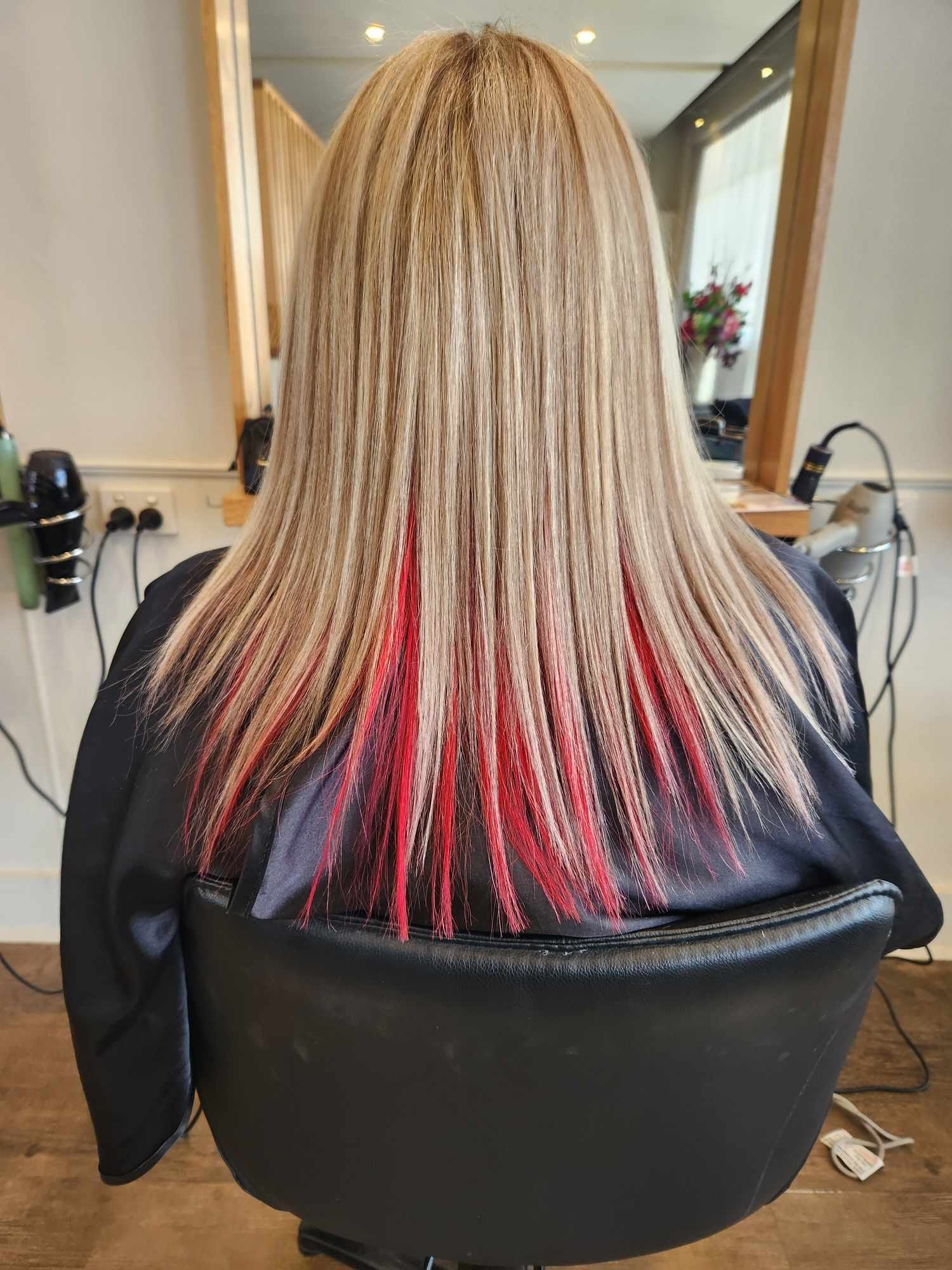 Brown Red Colored Hairstyle After — Arabella Hair Design in Sebastopol, VIC