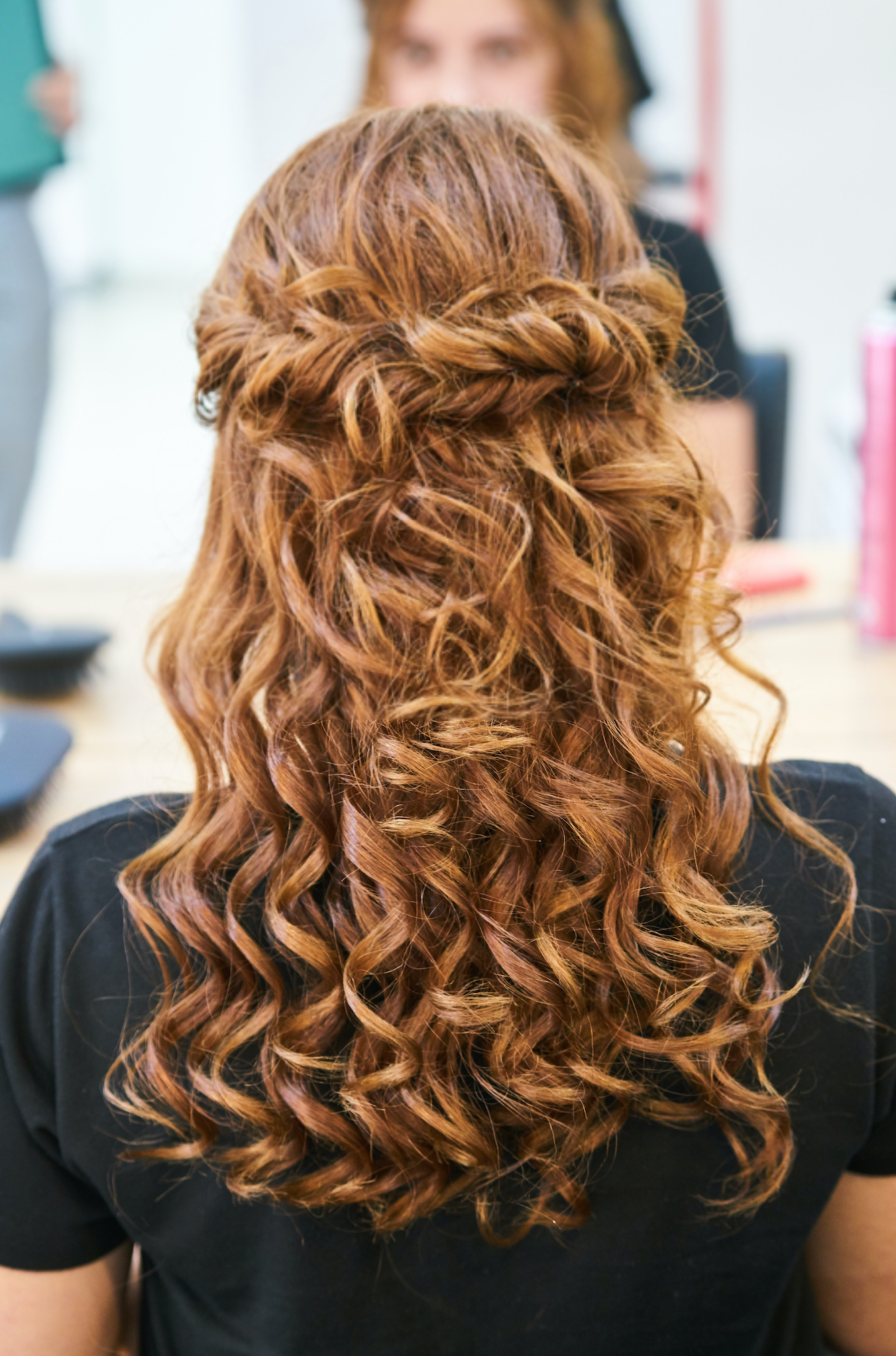 Red Colored Hairstyle — Arabella Hair Design in Sebastopol, VIC