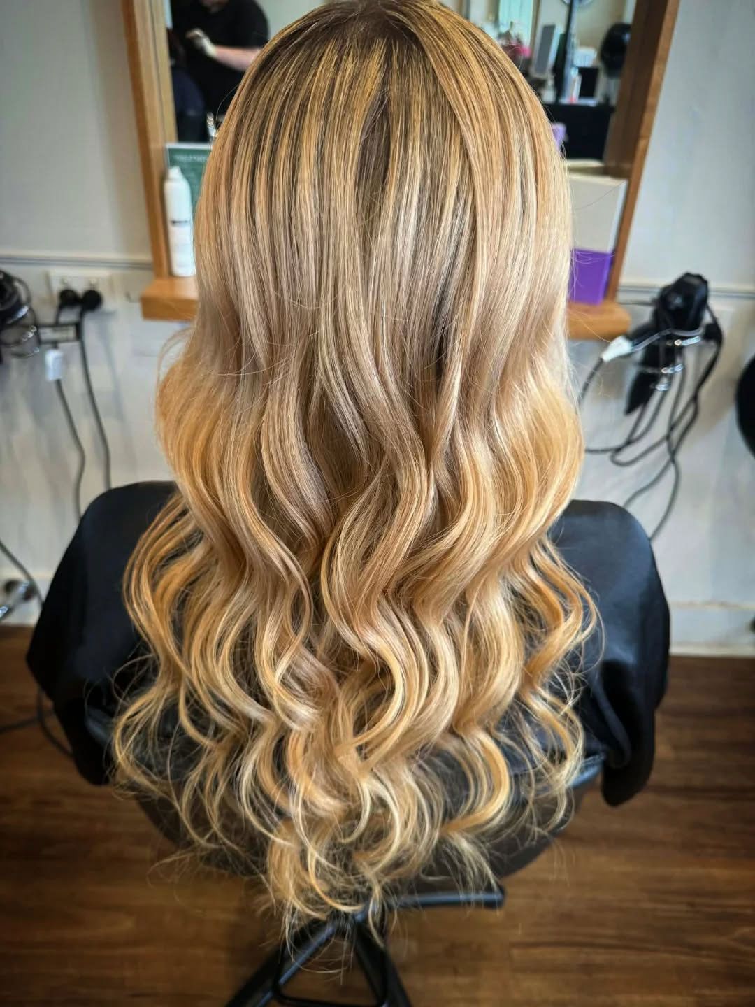 Long And Wavy Blonde Hair