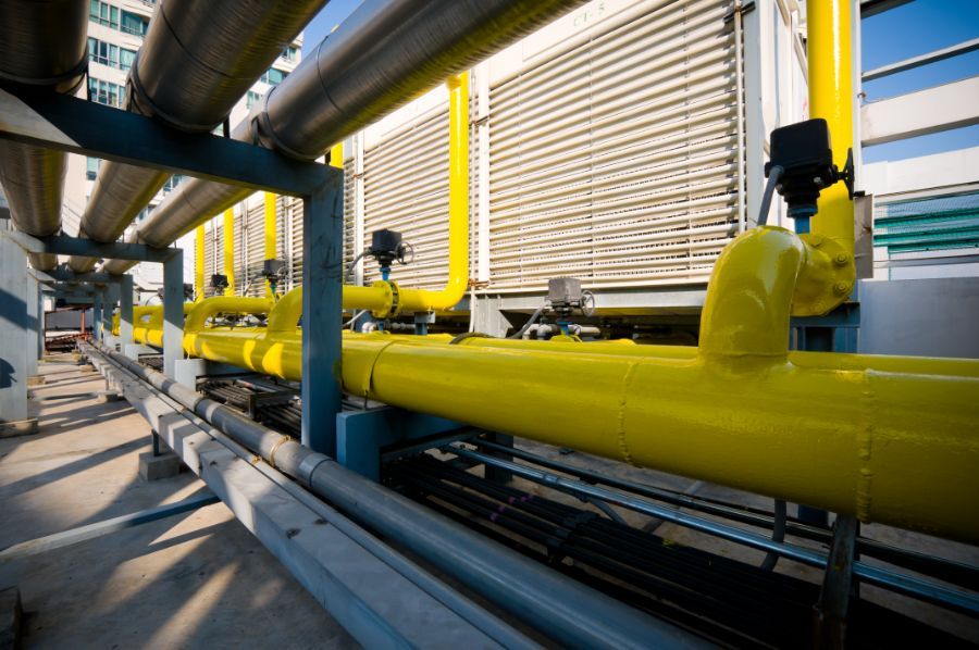 Impianto antincendio per industrie