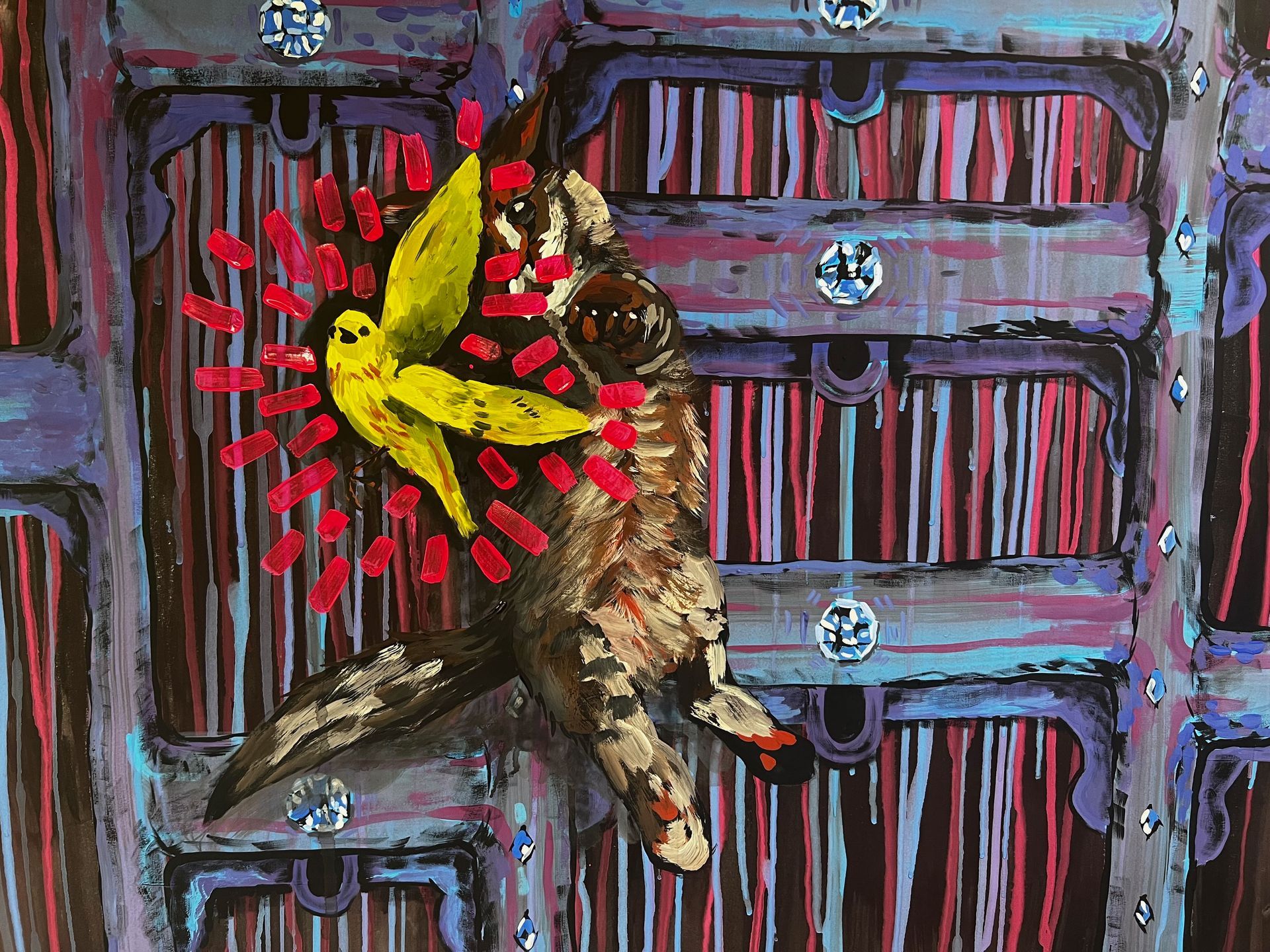 painting by landis white