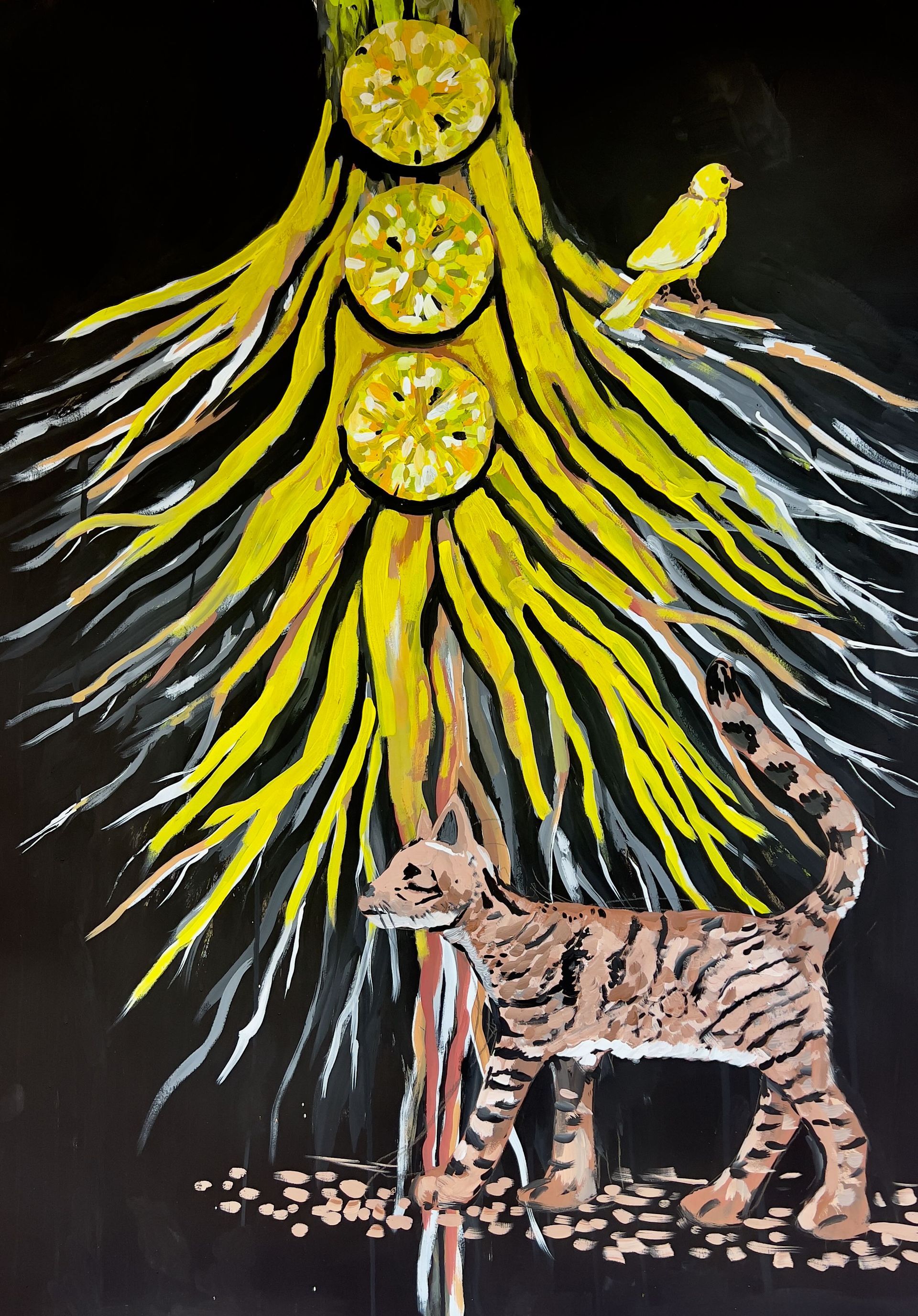 painting by landis white
