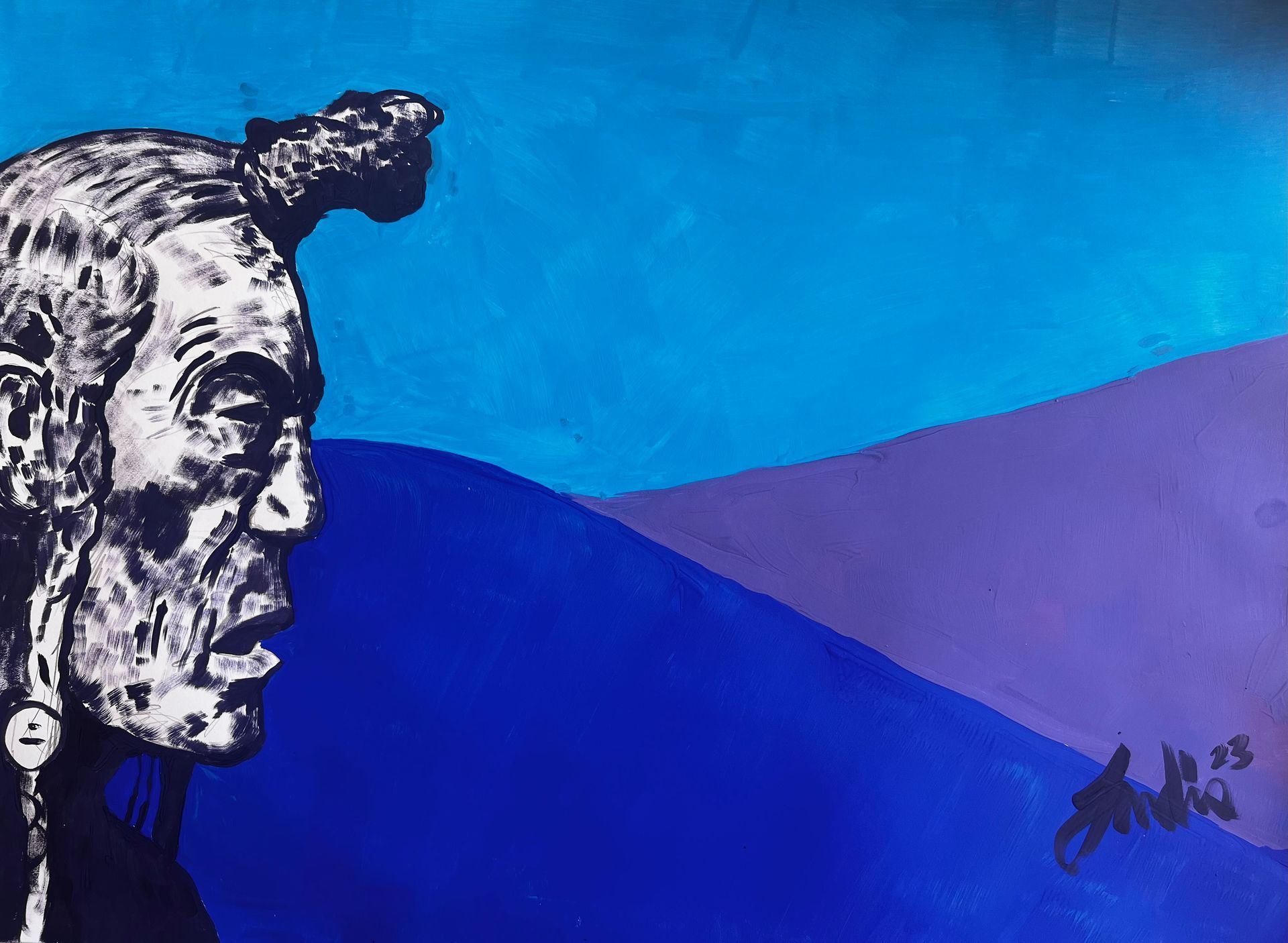 painting by landis white
