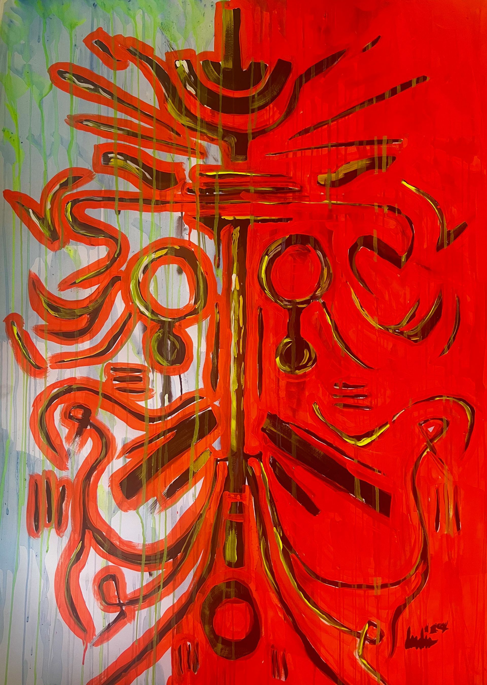 painting by landis white