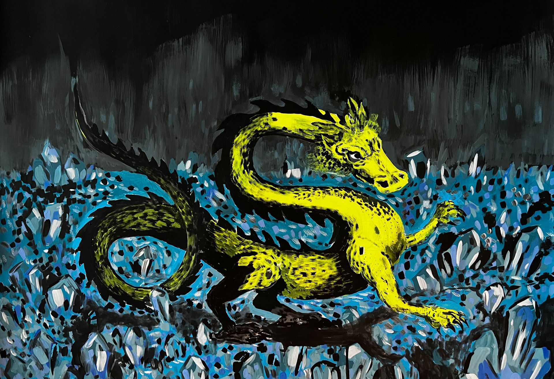 painting by landis white
