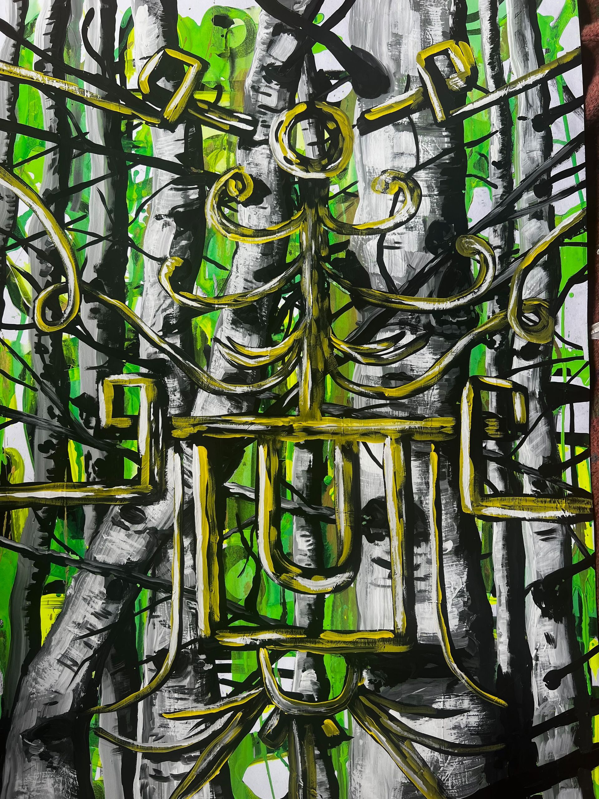 painting by landis white