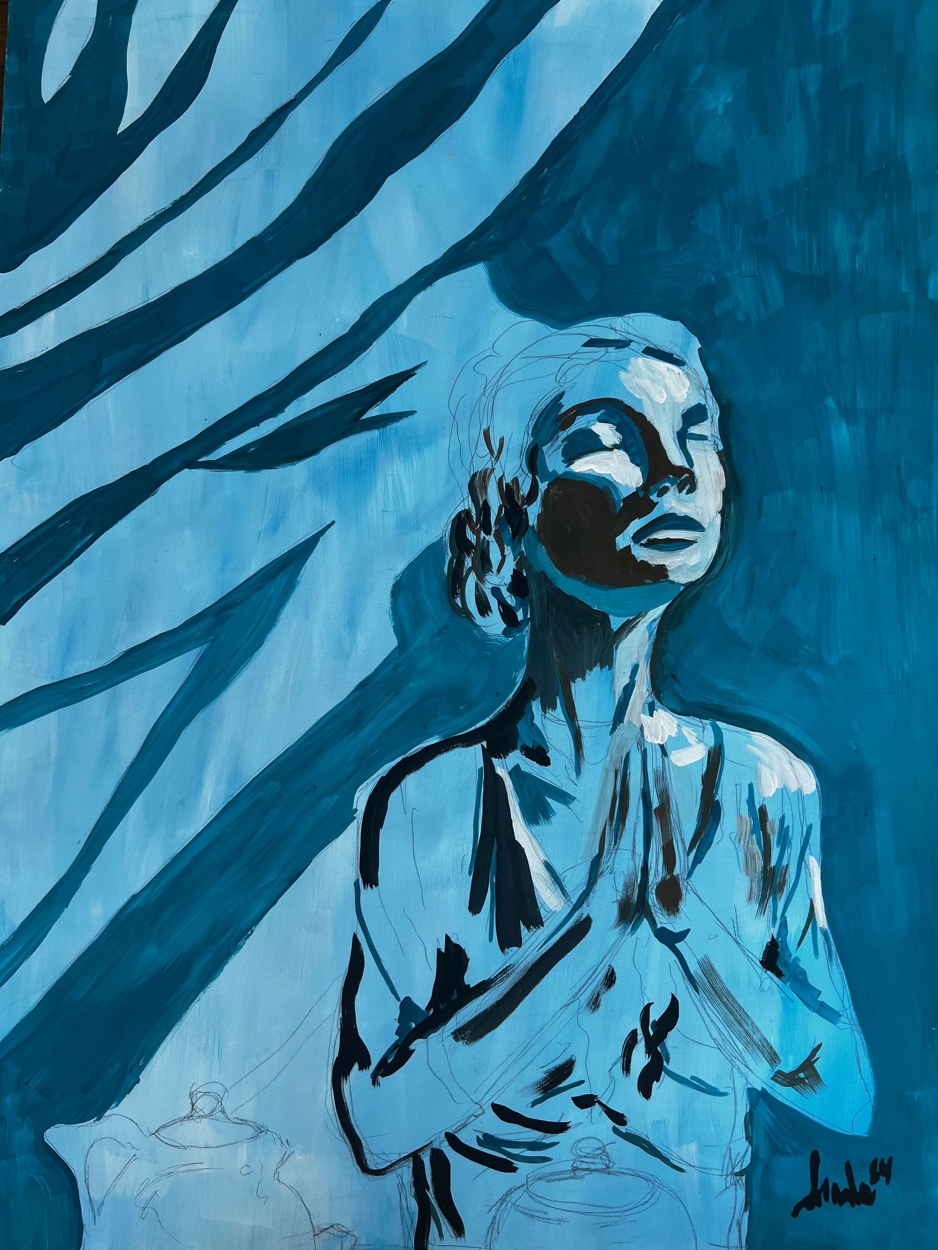 painting by landis white