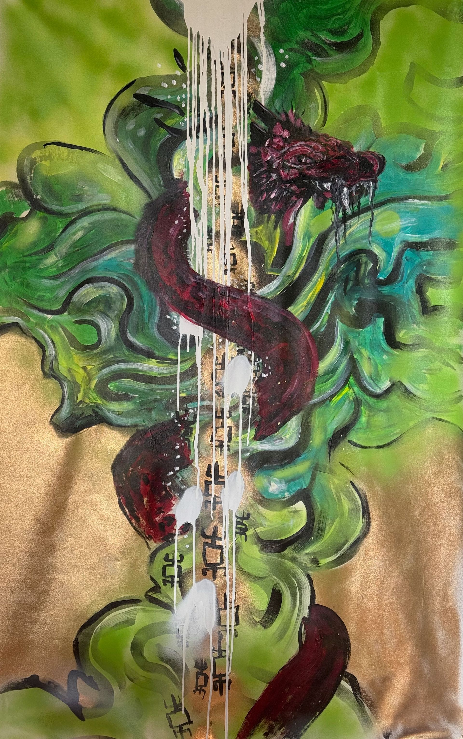 painting by landis white