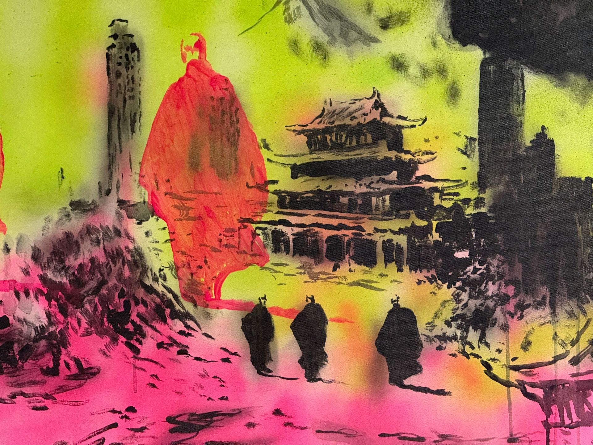 painting by landis white