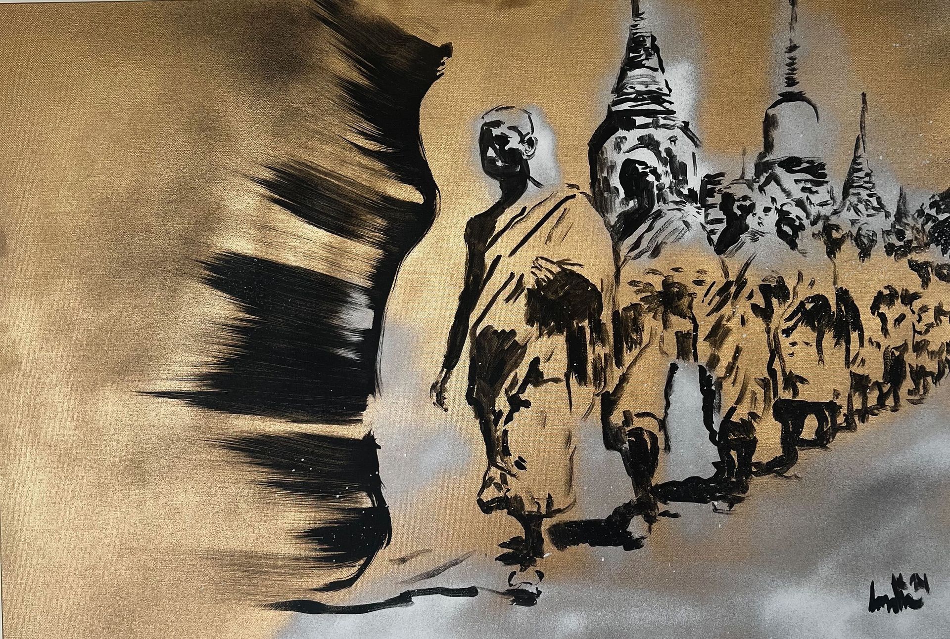 painting by landis white