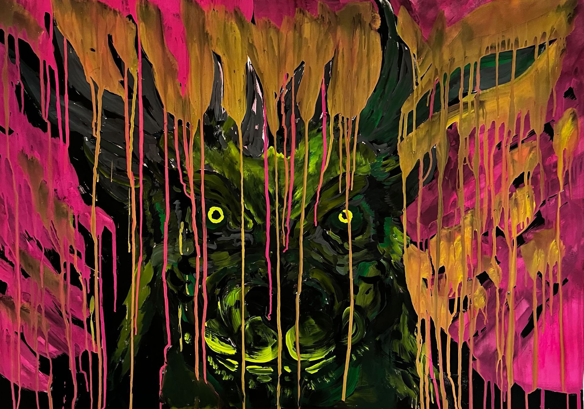 painting by landis white