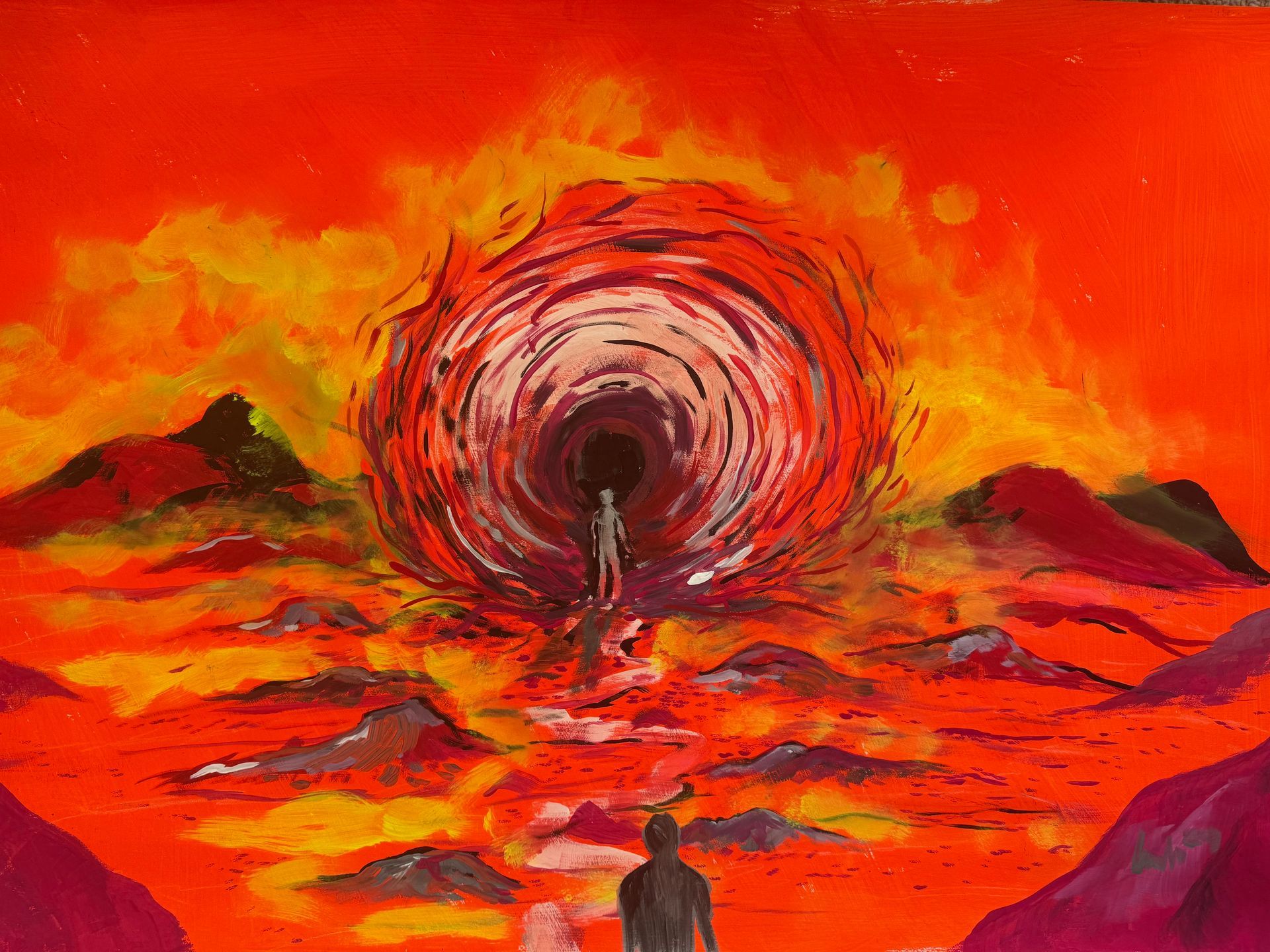 painting by landis white