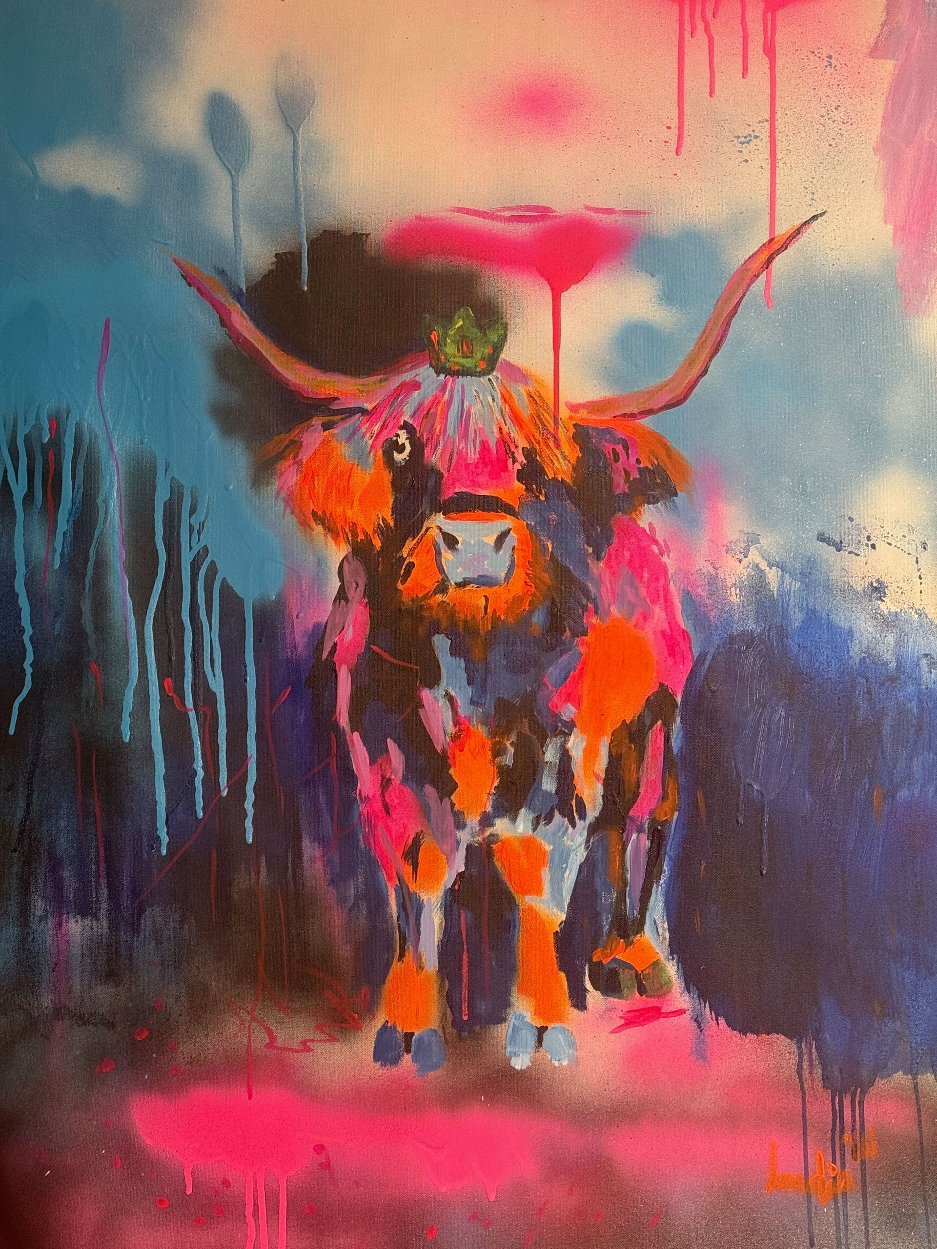 painting by landis white
