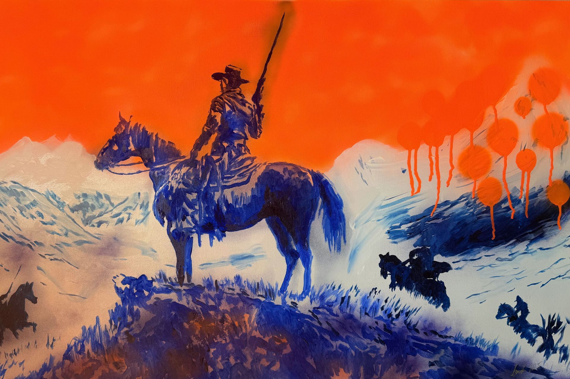 painting by landis white