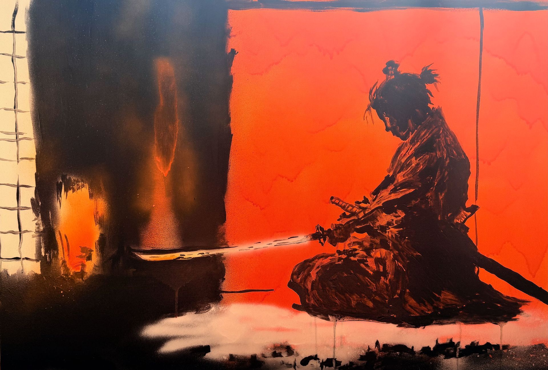 painting by landis white