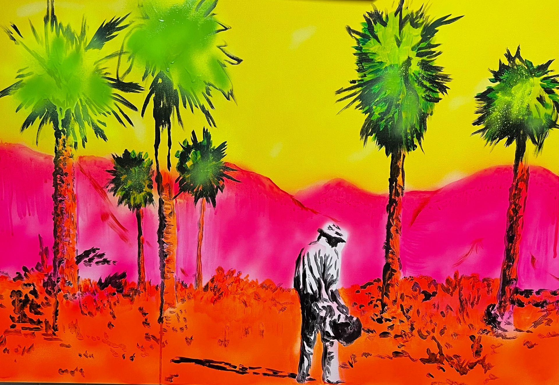 painting by landis white