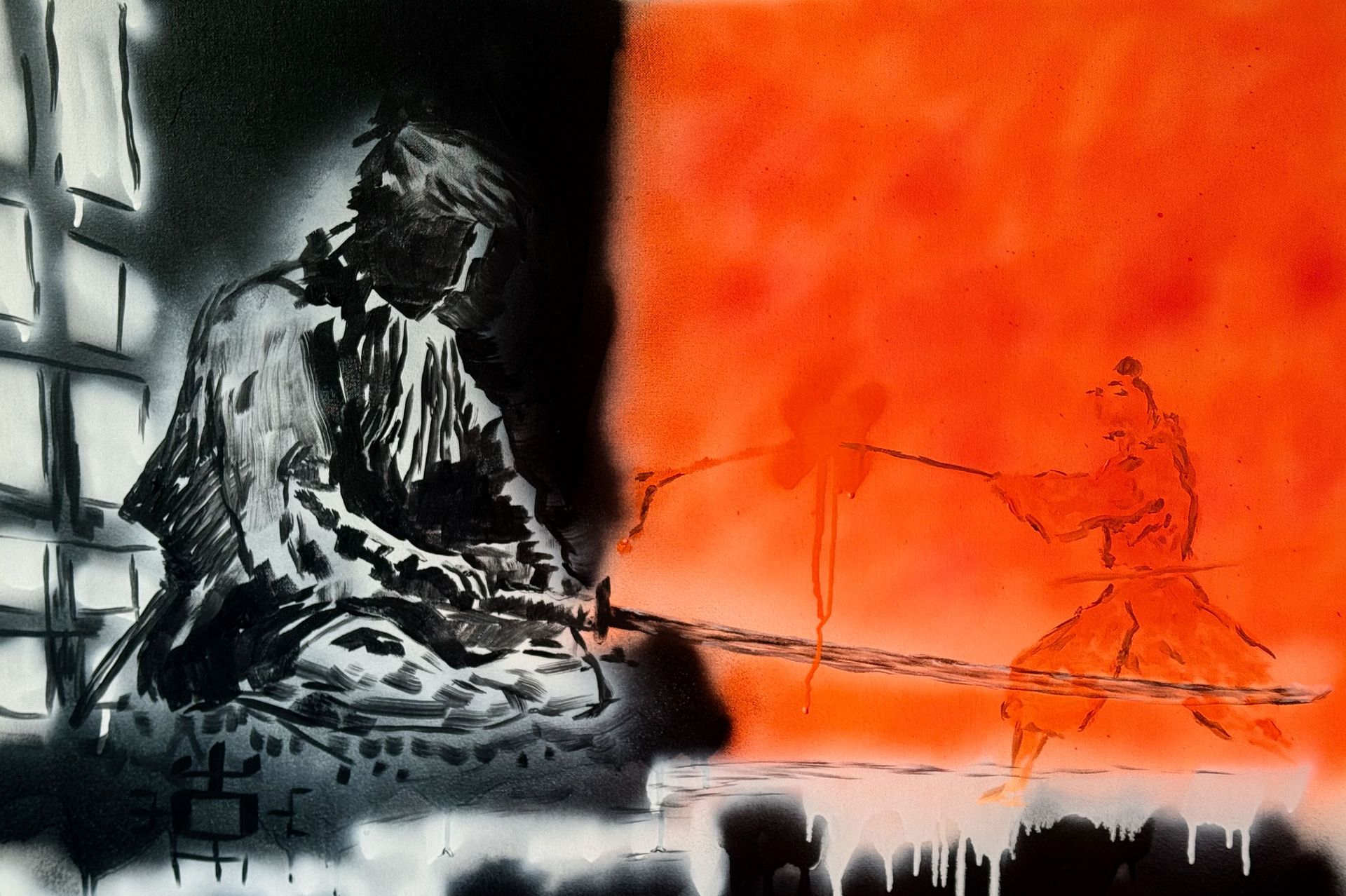 painting by landis white