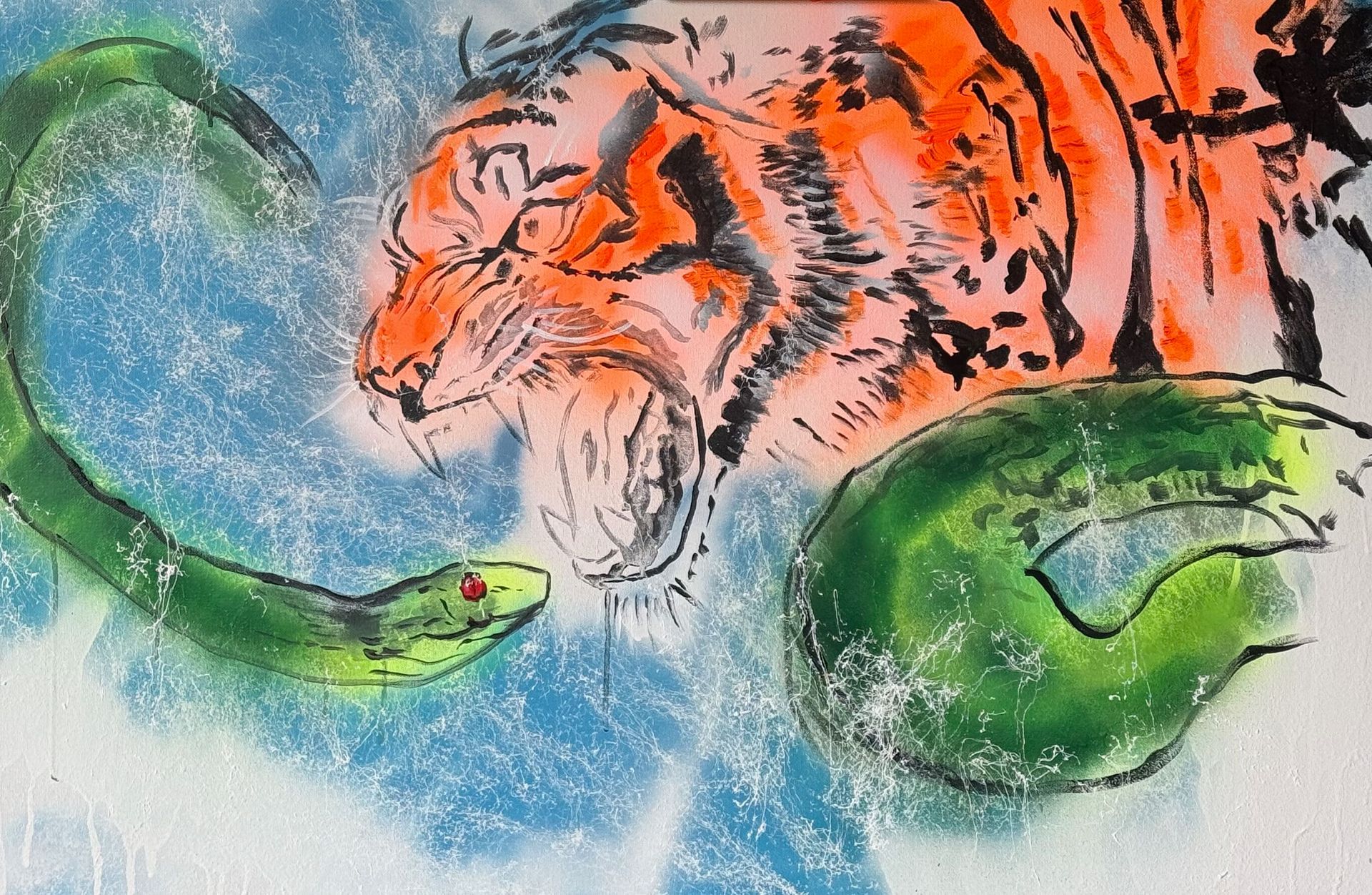 painting by landis white