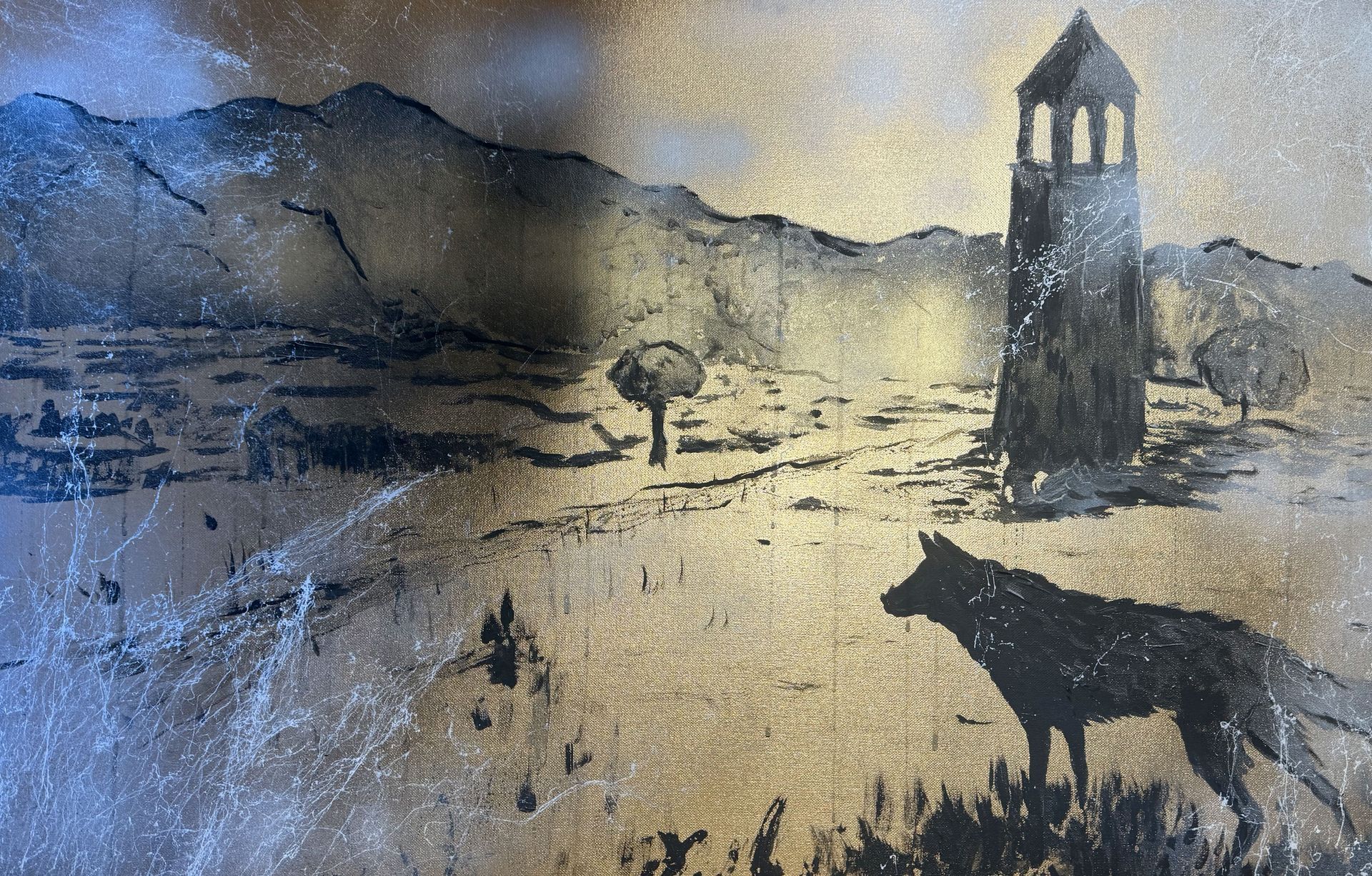 painting by landis white