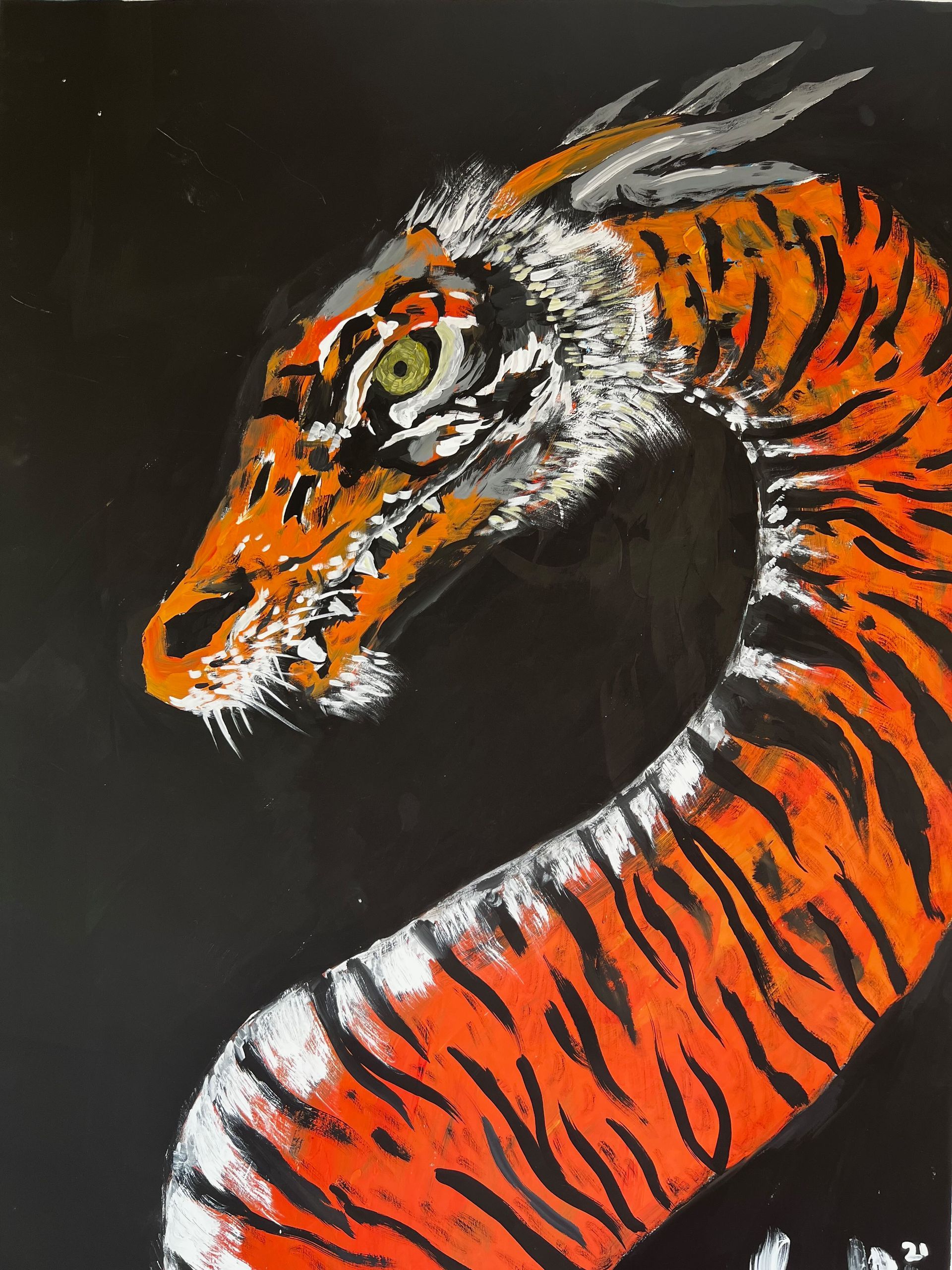 painting by landis white