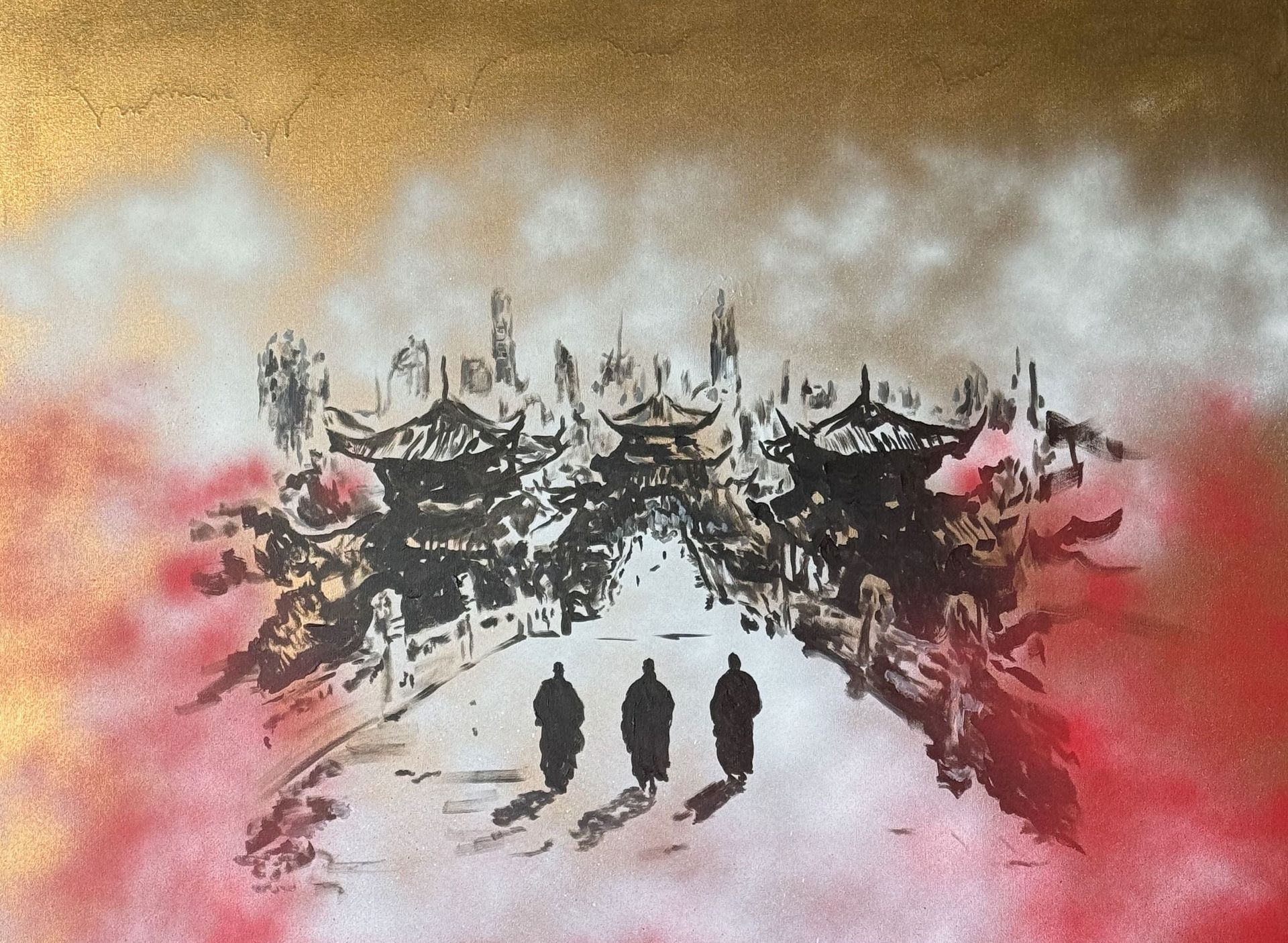 painting by landis white