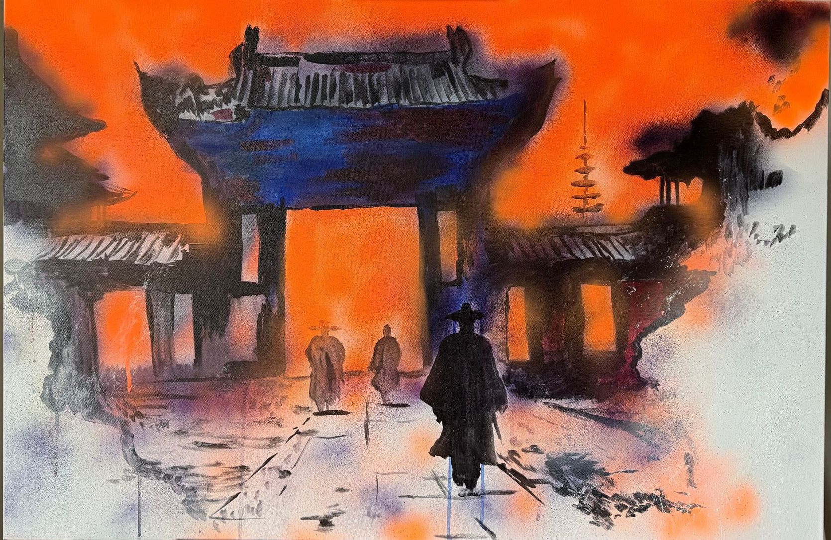 painting by landis white