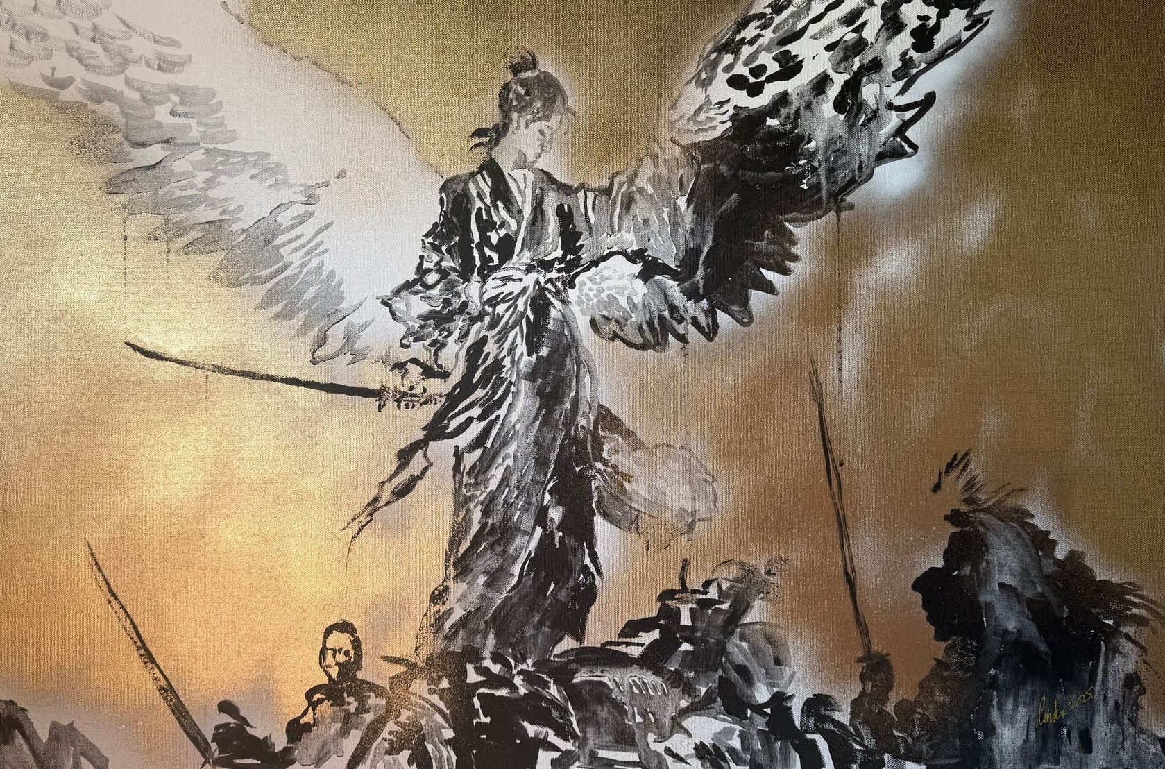 painting by landis white