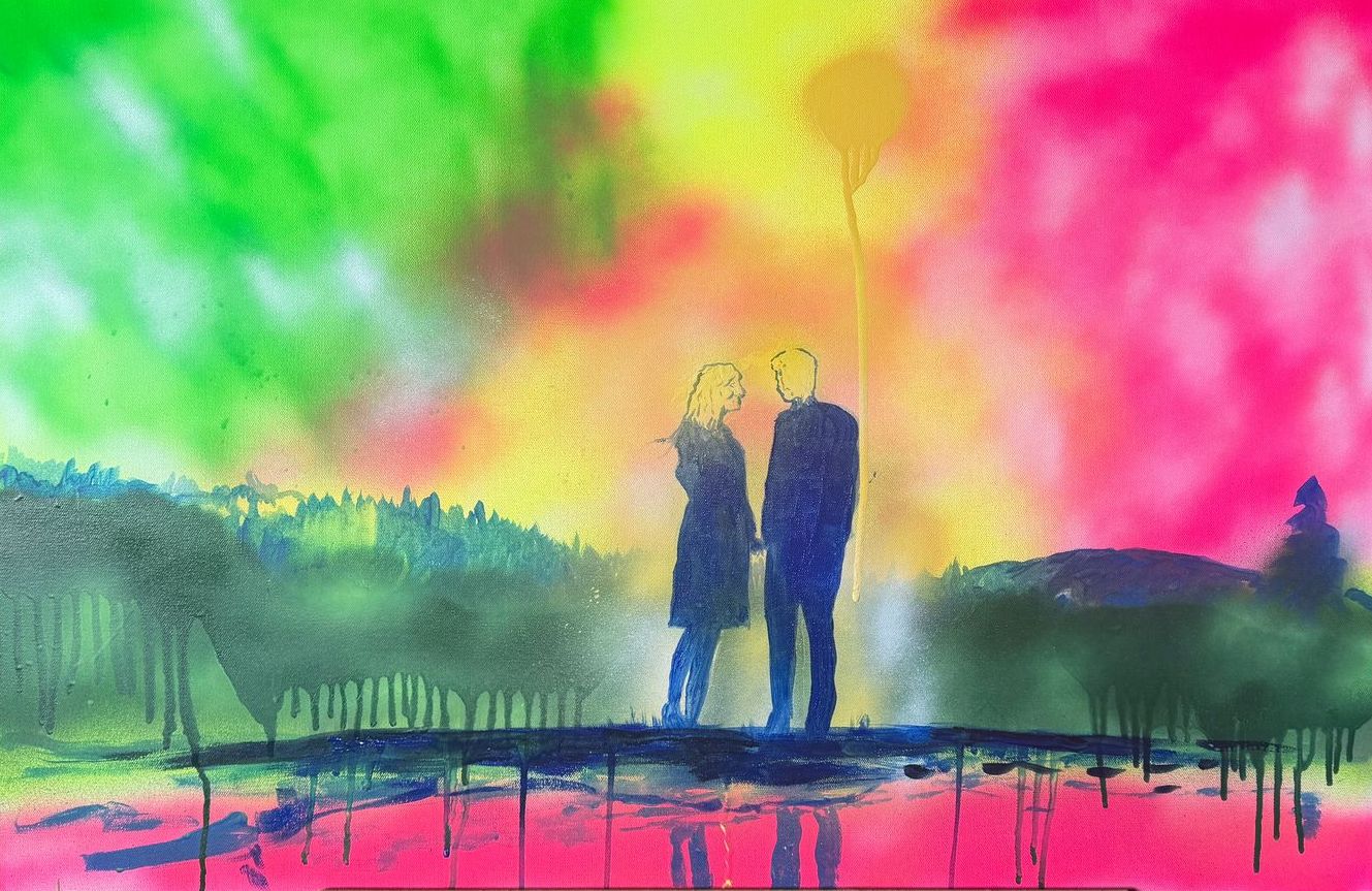 painting by landis white