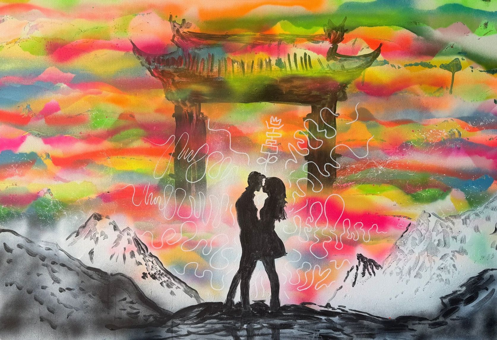 painting by landis white