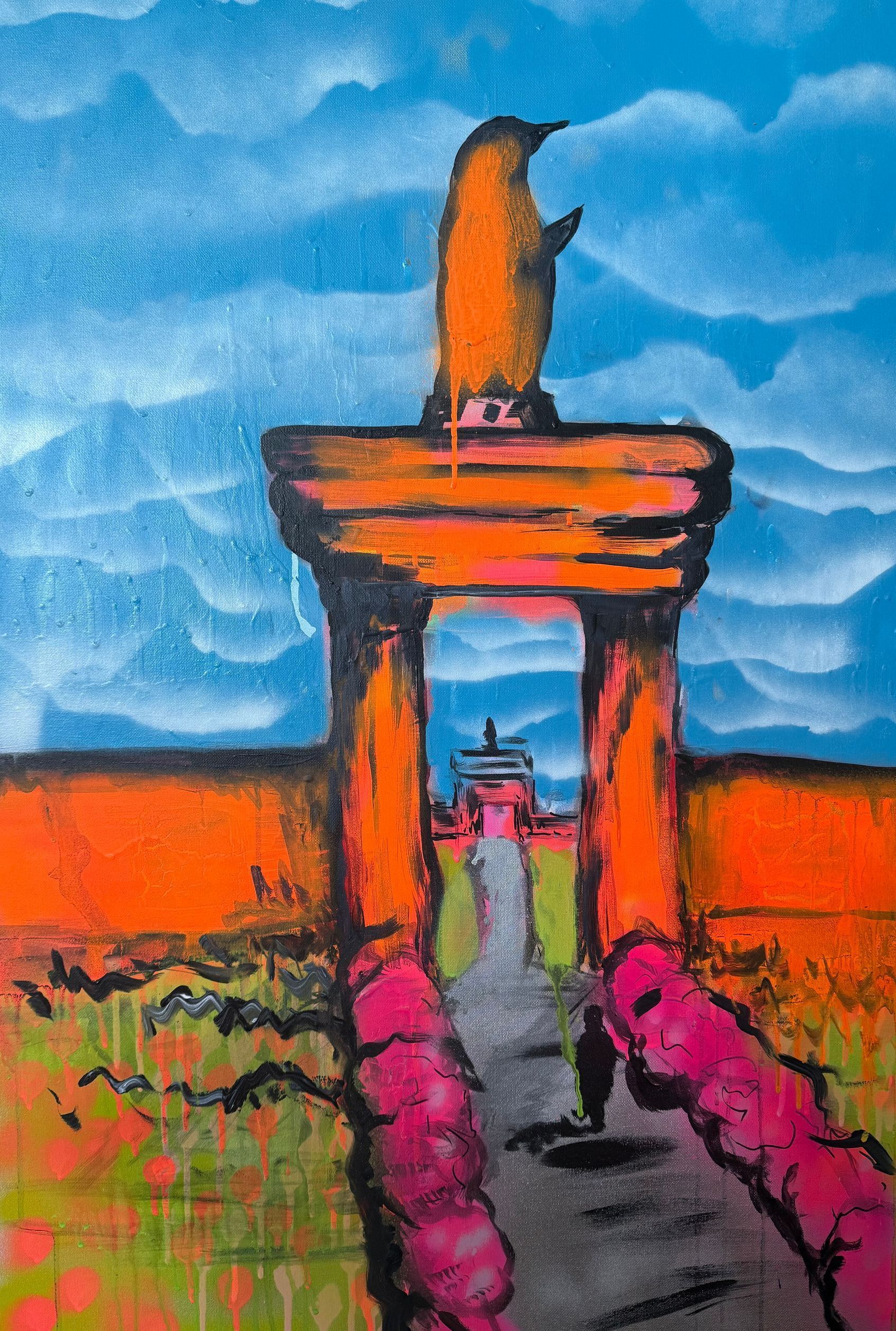 painting by landis white